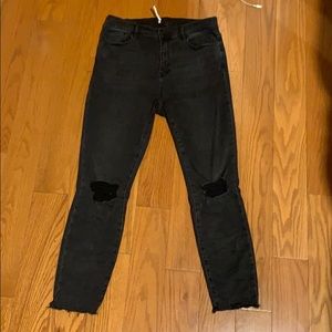 Pacsun black vintage washed jeggings size 29